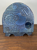 Blue Napkin Caddy